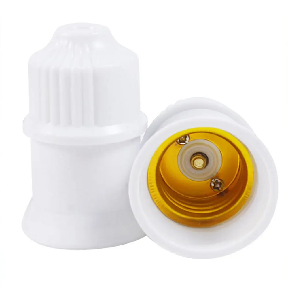 Universal E27 Screw Lamp Holder Hanging Pendant Socket Base Connector For LED Energy Saving Bulbs Home Office Lighting Tools