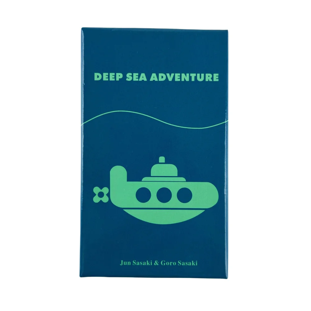 1 Box Deep Sea Adventure Board Cards Game 2-6 Players Family Party Best Gift for Children Funny English Game