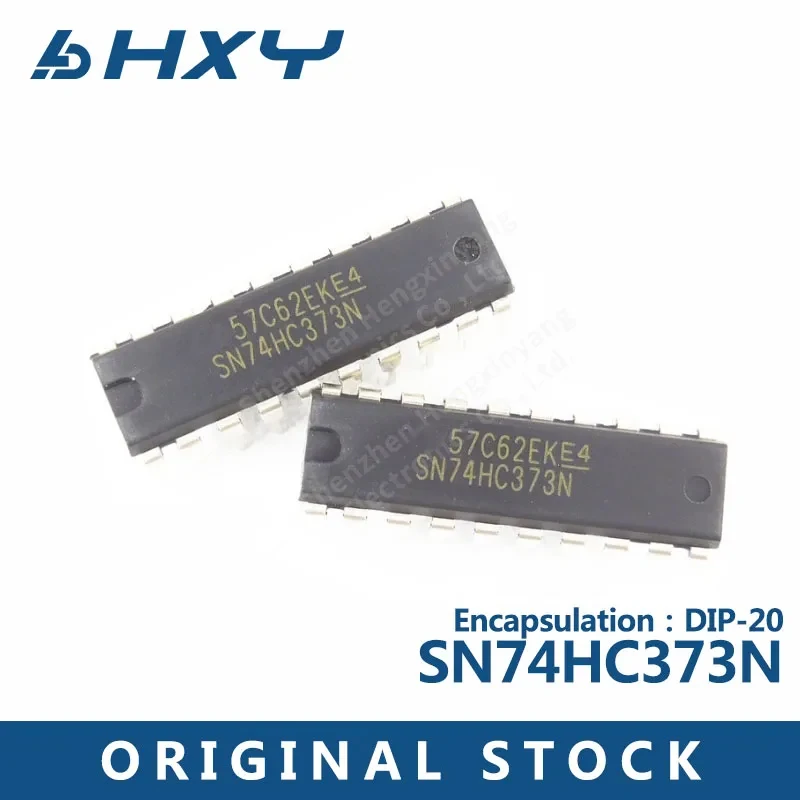 10PCS SN74HC373N DIP-20 In-line D latch/logic IC chip