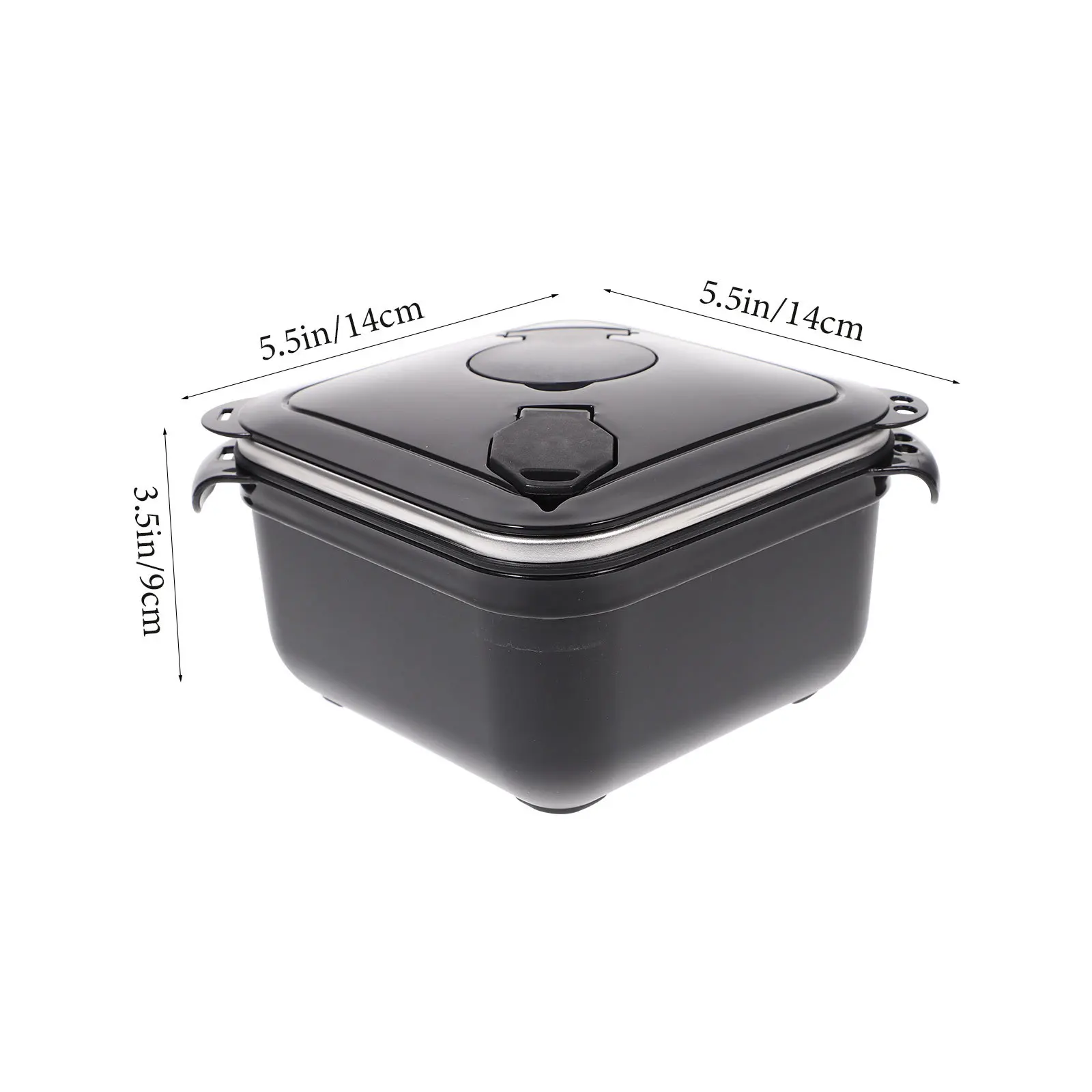 

Ланч-бокс из нержавеющей стали, изолированная миска для лапши с крышкой, портативный контейнер для супа для рисовых еды рамэн, нескользящая еда