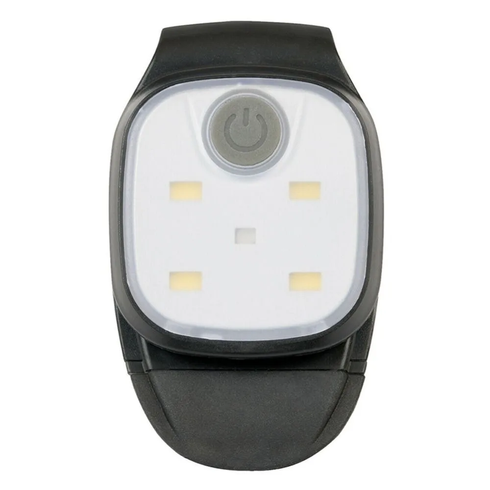 

4 Lighting Modes Clip on Lamp for Cap Aglimmer USB Rechargeable Running Lights 5 LED Beads Long Battery Life LED Clip Headlight