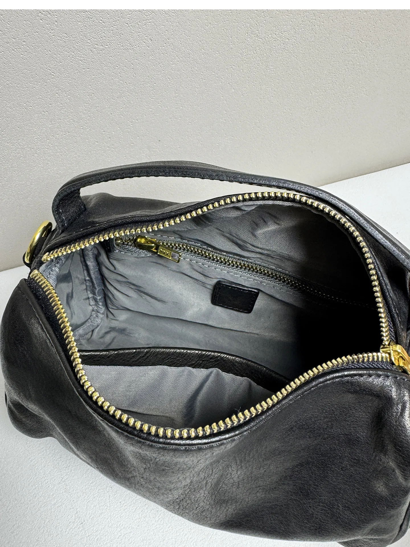 PNDME lässige, handgefertigte Damenhandtasche aus pflanzlich gegerbtem Leder, niedliche Handtasche für Wochenendpartys, luxuriöse kleine Umhängetasche aus echtem Leder für Damen – Detail 15