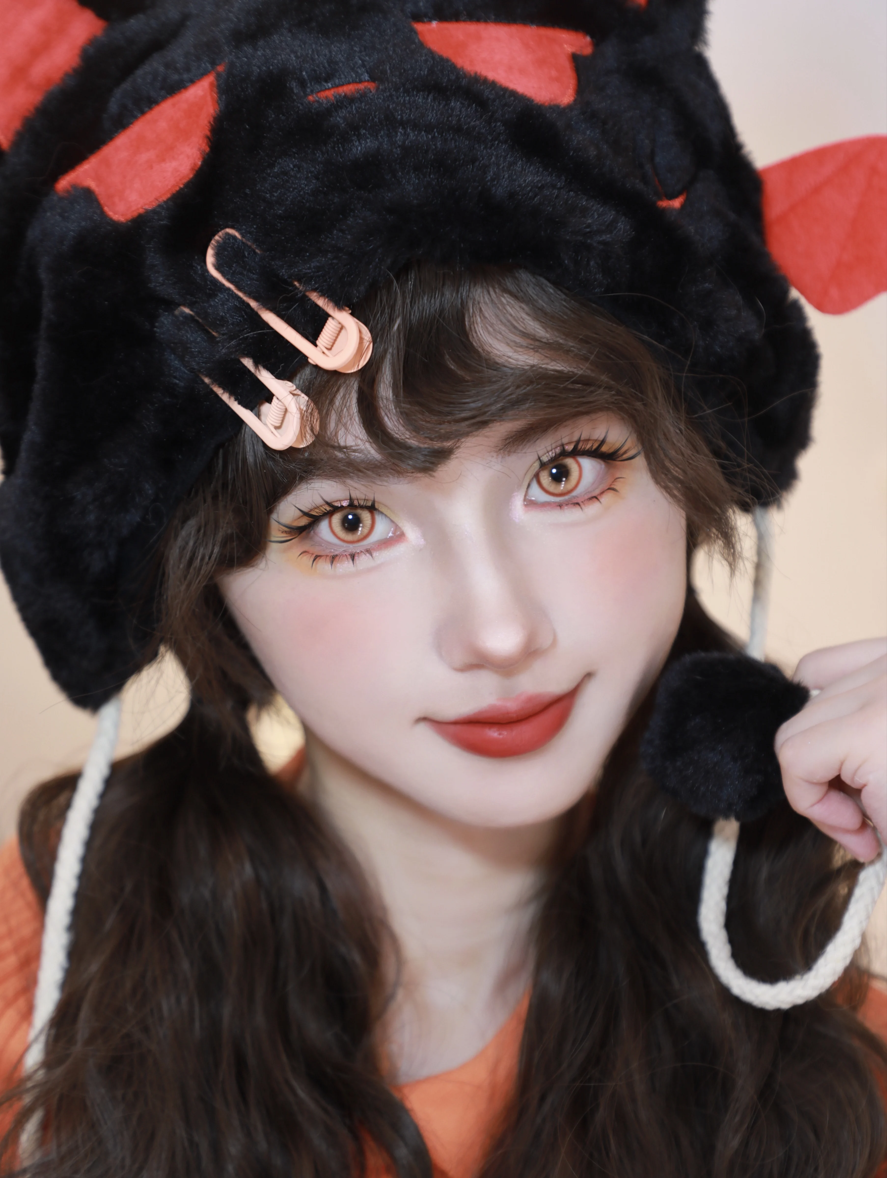 Abgestufte 1 Paar farbige Kontaktlinsen Halloween Cosplay Softlens 14,2 mm 6 Monate – Detail 21
