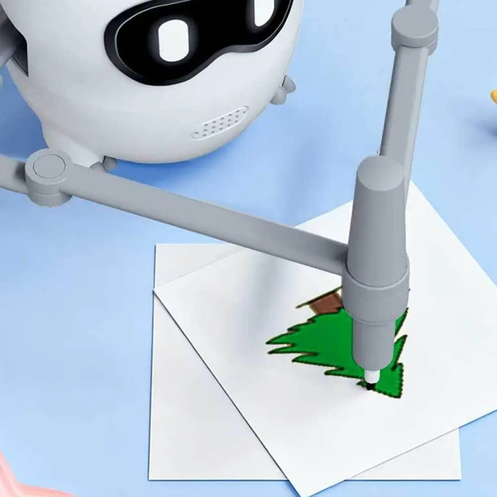 

Interactive Educational Drawing Robot Upgraded Drawing Robot For Kids Robot Intelligent Toys Kids Puzzle Early Education Toy