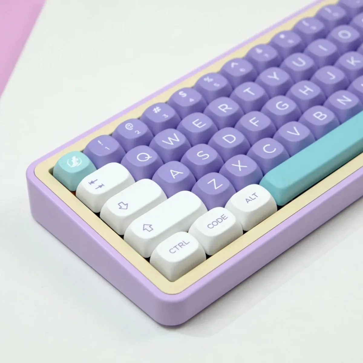 KBCaps 129 Key PBT Material MuLan MOA Profile Dye Sublimation Keycap Fits  MX Switch 61/64/68/75/86/98/104  Mechanical Keyboard