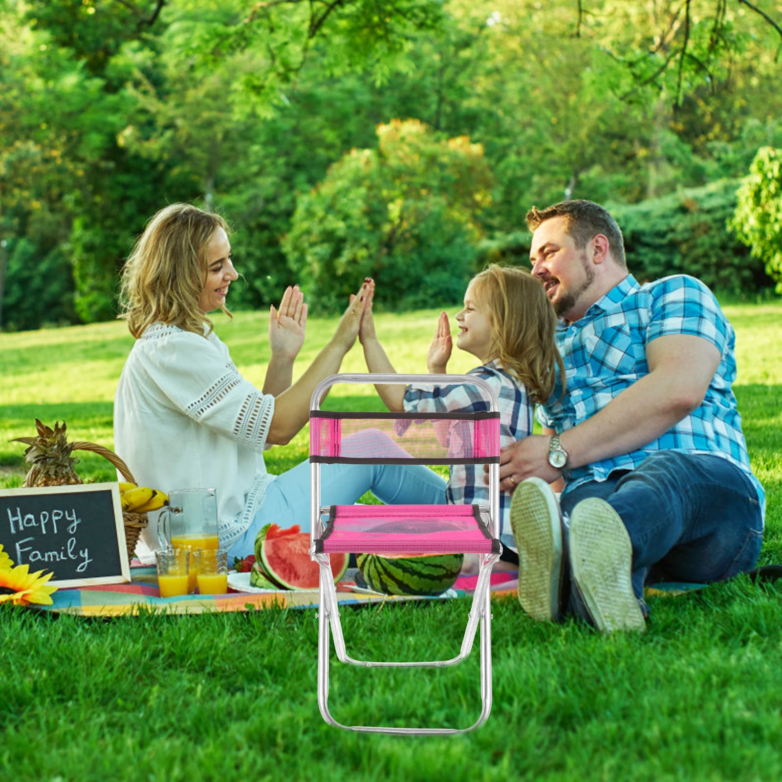 

Outdoor Fishing Stool Camp Chairs for Adults Light Weight Foldable Travel