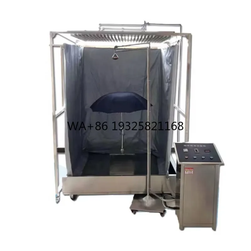 ASTM D4966 ISO 12947 Umbrella Rain Tester Rain Resistance Test Device ASTM D4970 Umbrella Waterproof Performance Test Machine