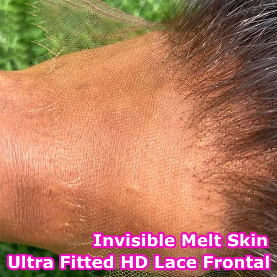 SKINLIKE مستقيم 13x6 غير مرئي HD الدانتيل أمامي تذوب جلود 5x5 6x6 HD الدانتيل إغلاق الأذن إلى الأذن 13X4 الدانتيل أمامي مستقيم