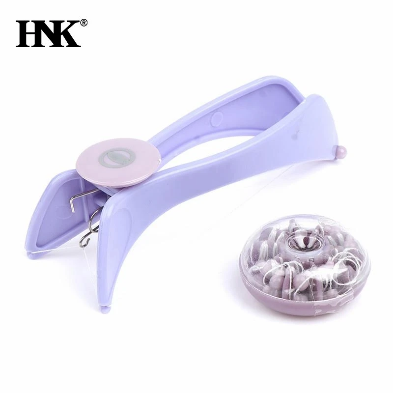 Women Hair Removal Epilator Mini Facial Hair Remover Spring Threading Face Defeatherer For Cheeks Eyebrow DIY Makeup Beauty Tool