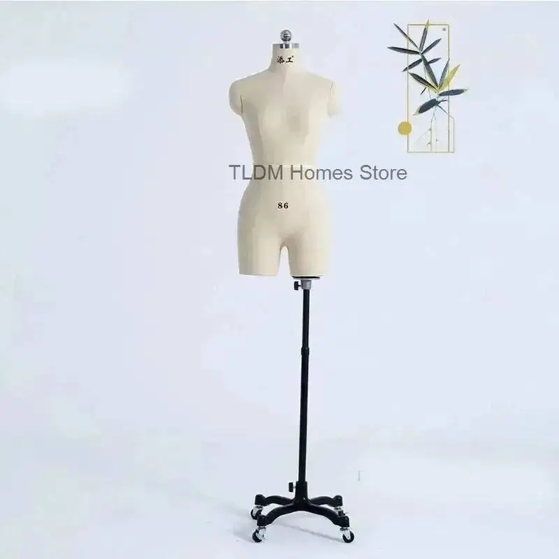 

Dress Linen Cover Body Female Mannequins with Legs for Clothing Design Bust Sewing Tailor Mannequin Display Stand Can Pin