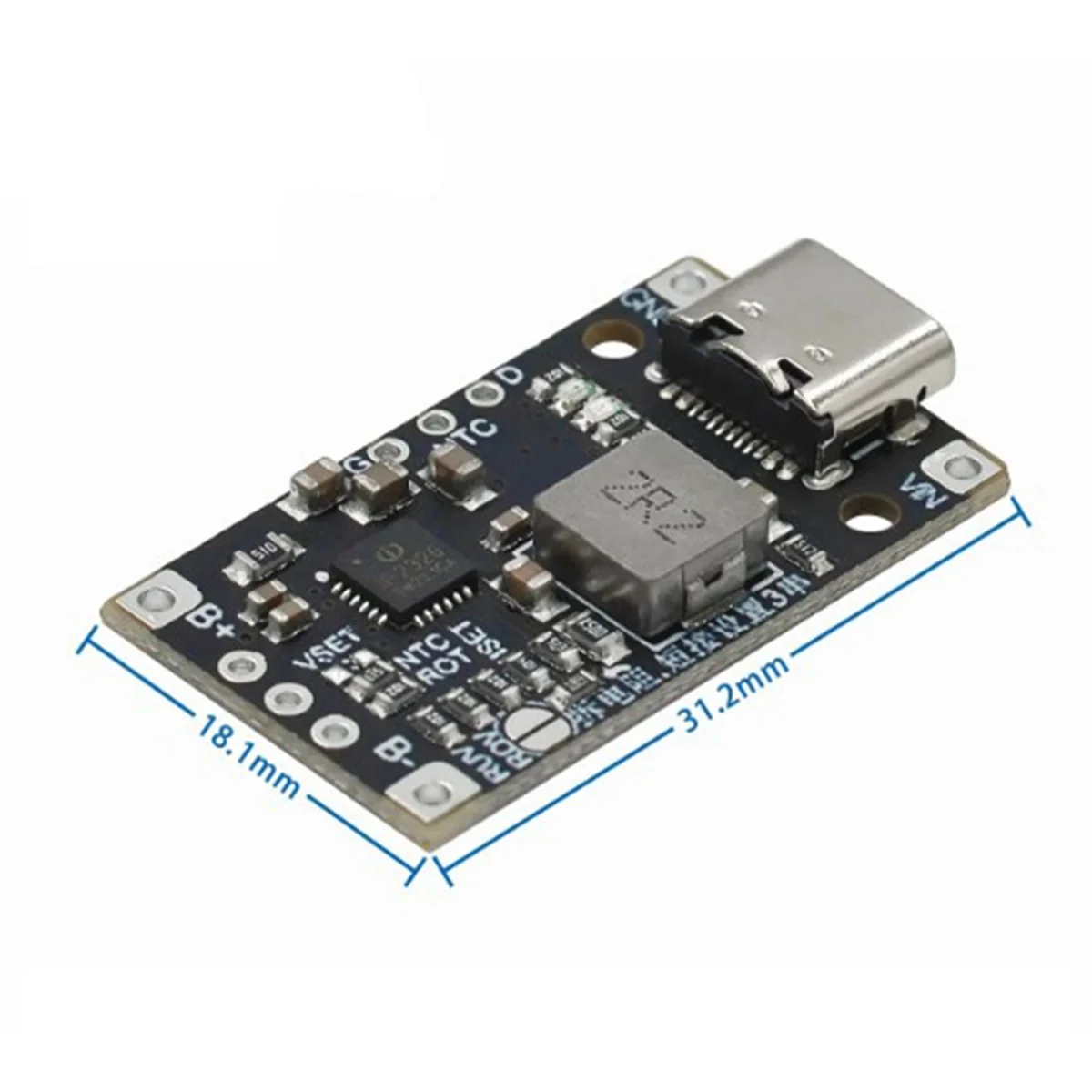 A93P 10Pcs Lithium Battery Charging Module 3.7V 5V 2S 3S Battery Boost Charging Support QC Fast Charging Module