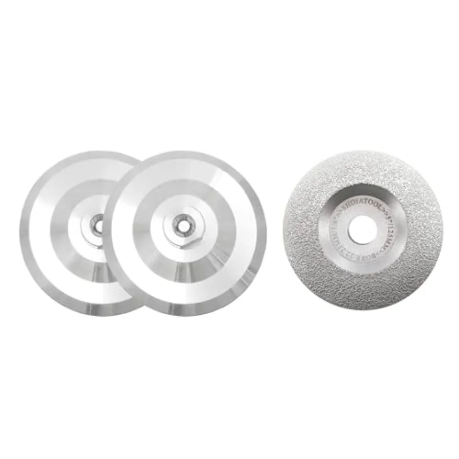 

5 Inch Backer Pad or Backing pad of Aluminum Body with 5/8-Inch-11 Thread for Diamond Pads 2-Pack