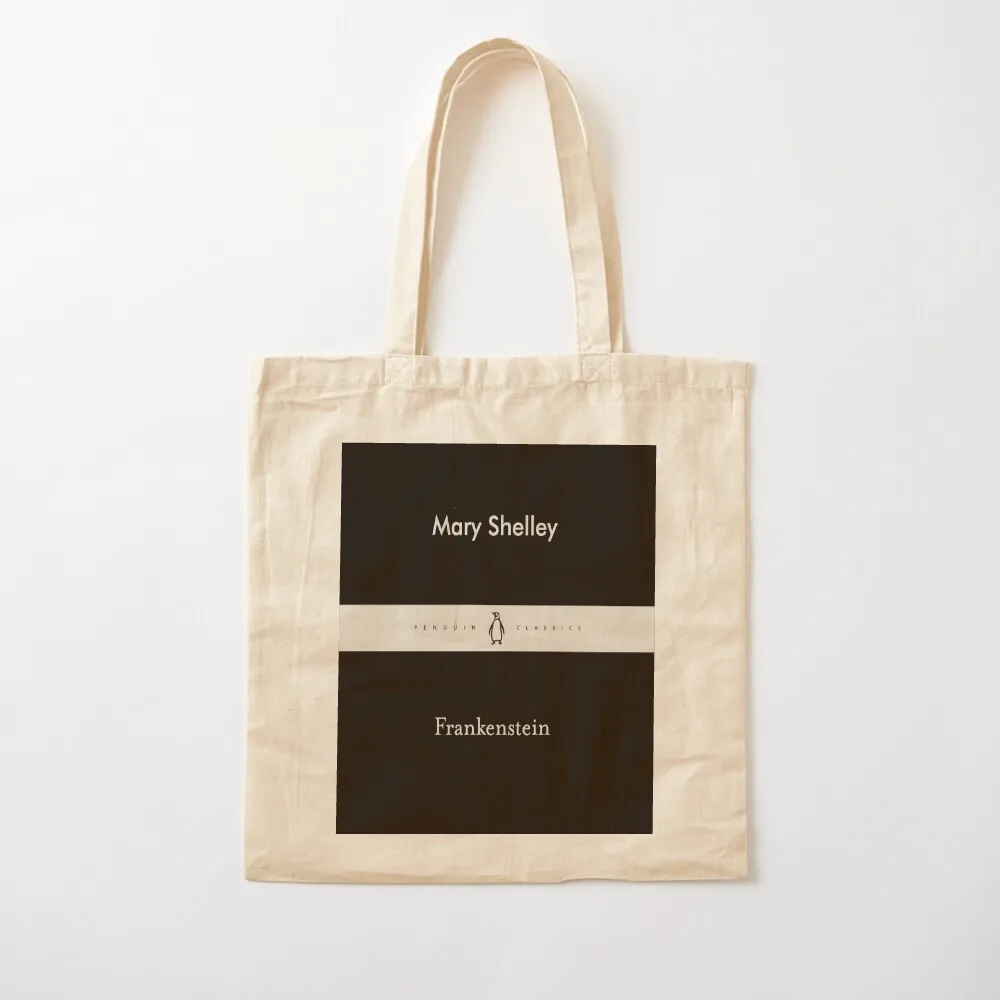 Penguin Books Frankenstein by Mary Shelley Tote Bag tote bag men's cloth bag woman Canvas
