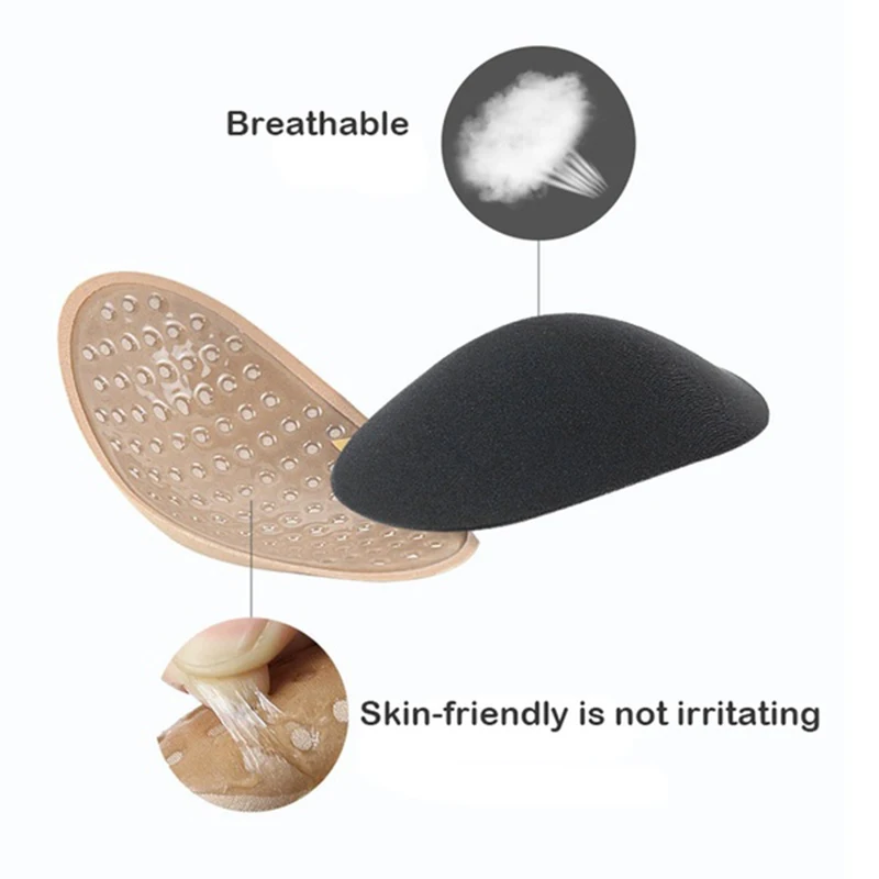 Unisex Soft Silicone Shoulder Pads Self Adhesive Push-up Enhancer Pads for Slippery Narrow Shoulder Anti-Slip Enhancer Pads