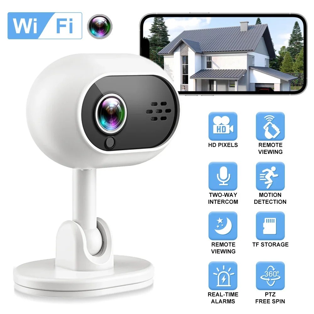 

A4 1080P IP Wi-Fi камера наблюдения мини-домашний умный двусторонний домофон камера наблюдения аудио-видео ночной Wi-Fi монитор безопасности