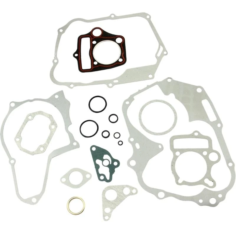 Rebuild Full Gasket Motorbike Full Engine Cylinder Crankcase Clutch Cover for 110CC Dirt Bike Go Karts Chinese ATVs