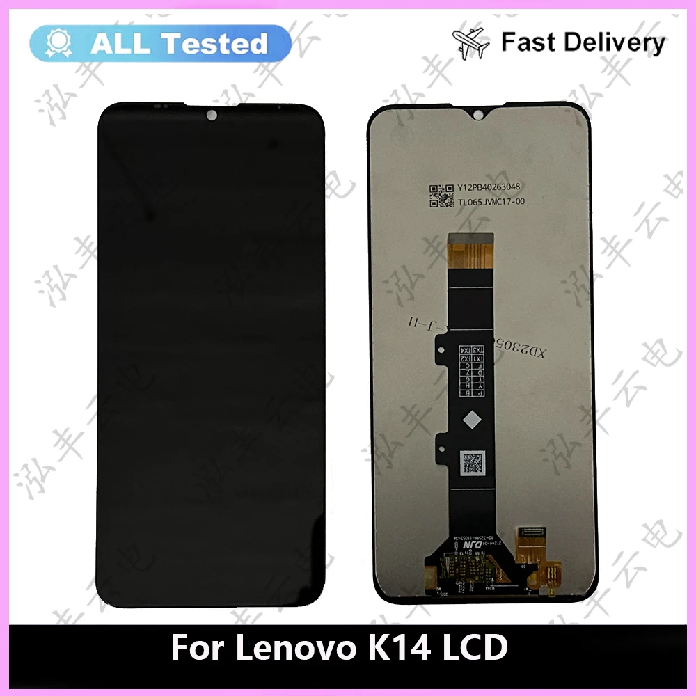 Tested For Lenovo K14 Plus LCD Display Touch Screen Panel Digitizer Assembly For Lenovo K14Plus Screen K14 LCD Sensor