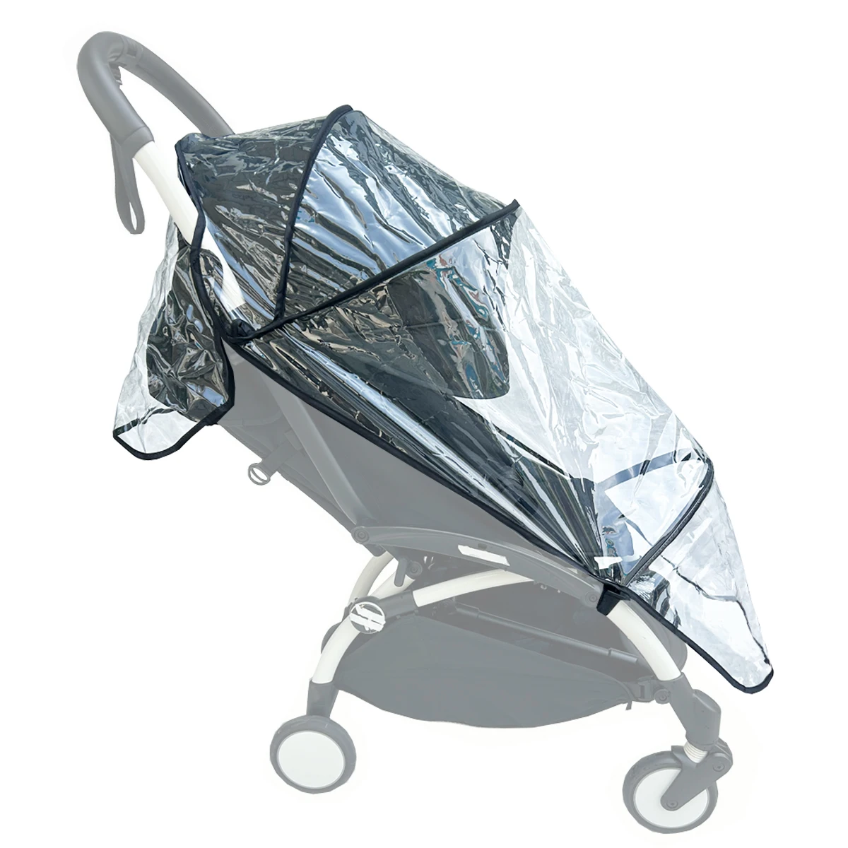 

Дождевик для коляски, совместимый с Babyzen YOYO, YOYO+, YOYO2 и Stokke YOYO3, прозрачный материал EVA
