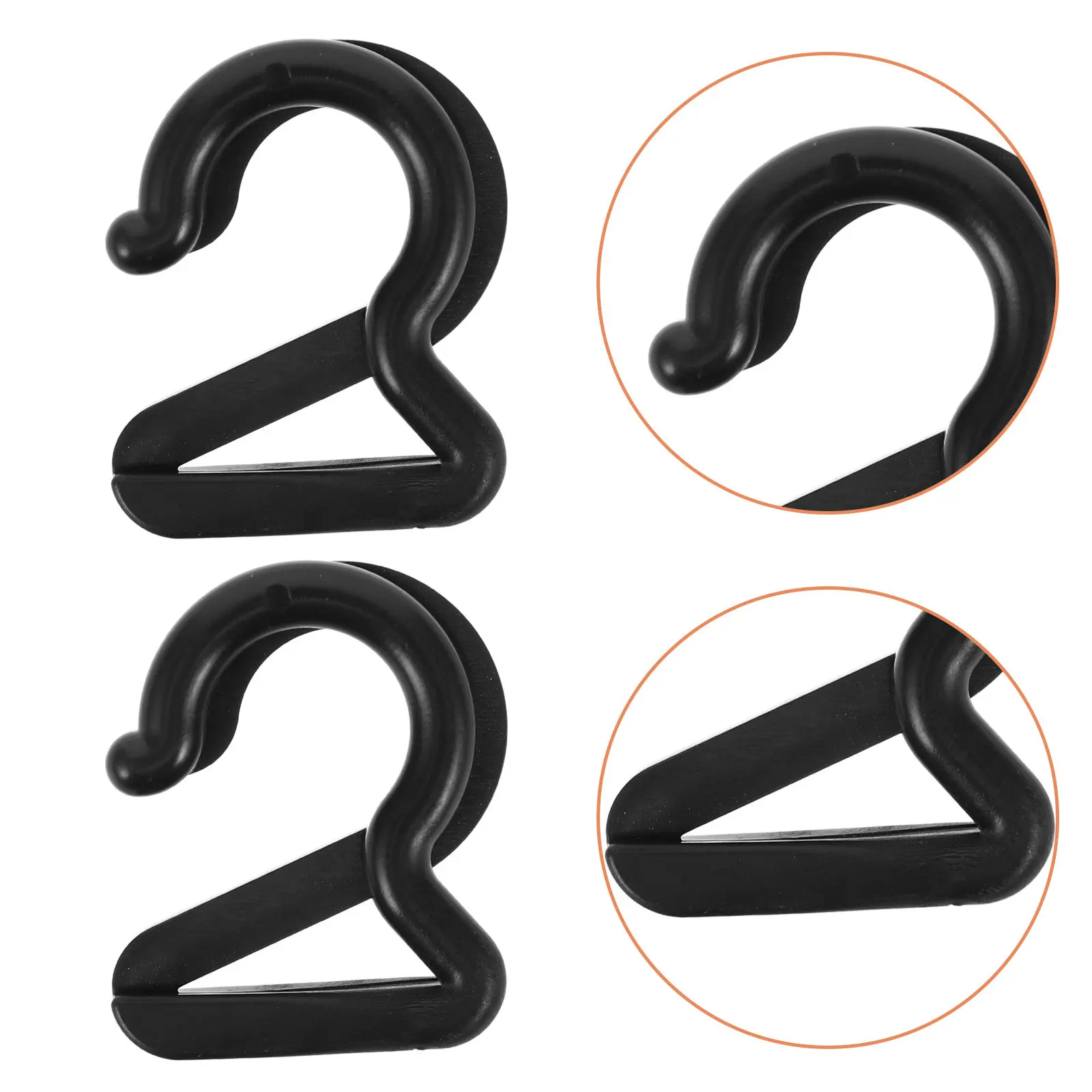 

20Pcs Rv Tent Hooks Heavy Duty Plastic S Hooks for Camping Awning Light Holder Outdoor Canopy Accessories Rv Tent Canopy