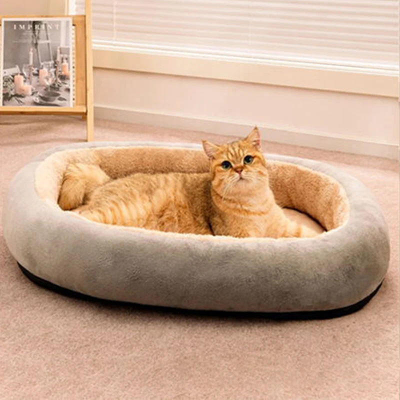 M-2XL Dog Bed Winter Warm Dog Sleeping Mat for Cats Small Medium Dogs Comfortable Puppy Sleep Bed Pet Nest Dog Accessories