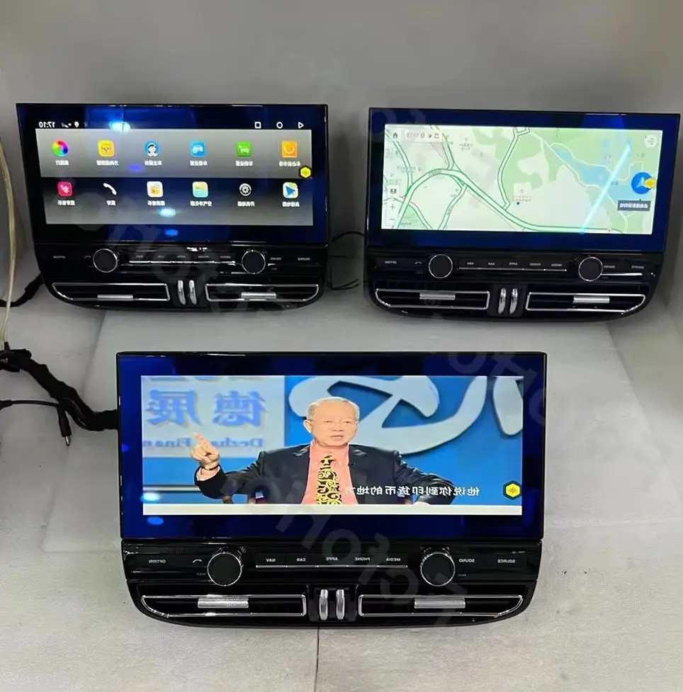 

12.3 Inch HD Touch Screen For Porsche Cayenne 2010-2017 CarPlay Android 13 Car Radio Multimedia Player GPS Navigation Heat Unit