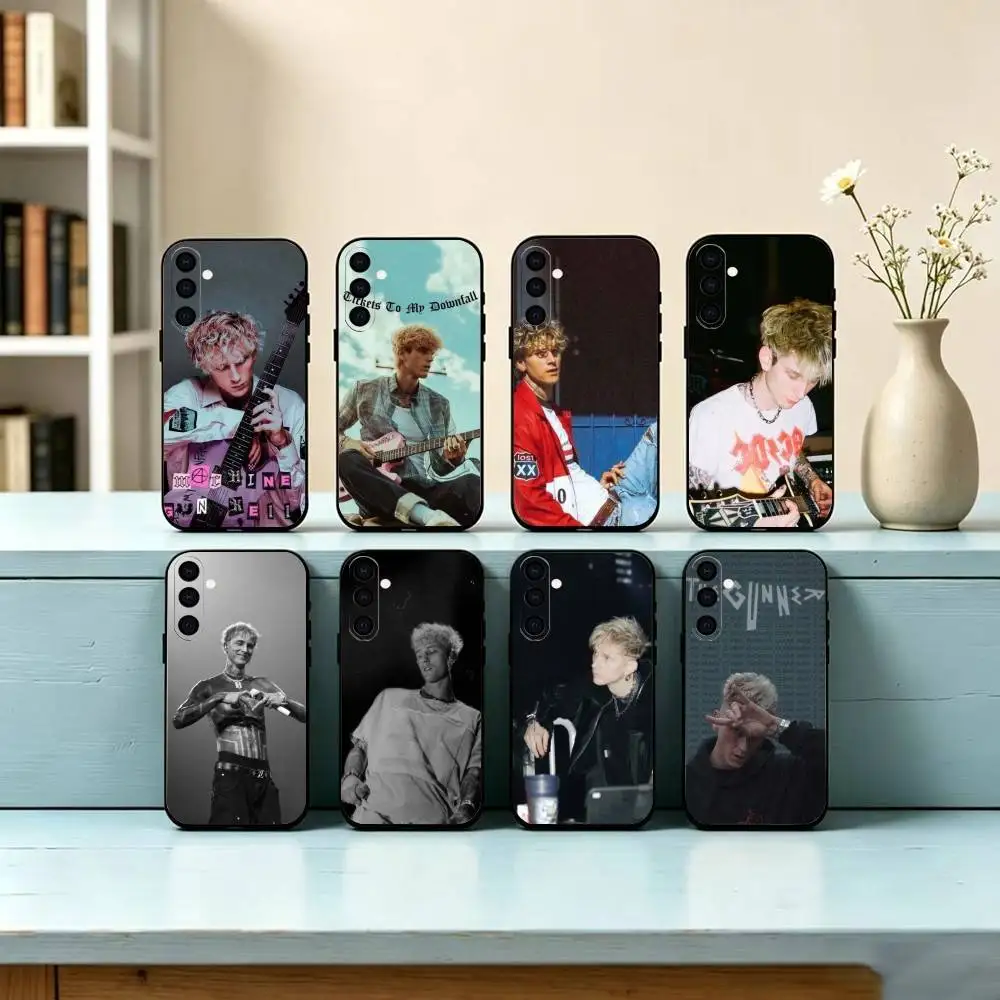 Colson Baker Rapper Phone Case Black Silicone Soft For Samsung Galaxy A73,A72,A71,A70,A53,A52,A51