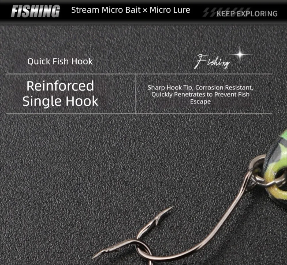 5-teiliges Set UV-beschichteter Löffelköder mit Insekten-Design, 1,5G 2,5G 3,5G 5G Gewicht, Spinnerbait-Köder mit Pailletten und Geräuscheffekt – Detail 11