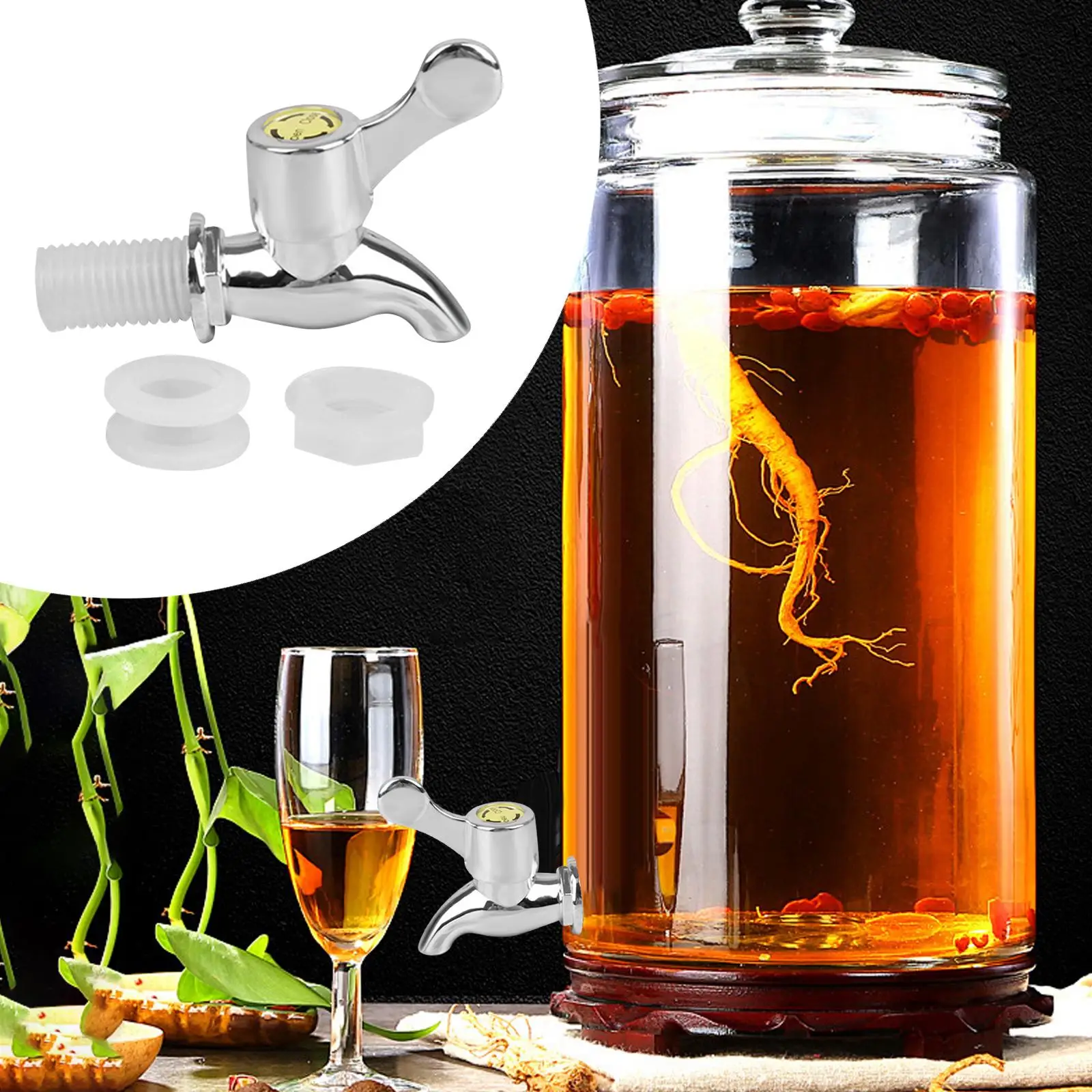 Getränkespender, Ersatzzapfen, Hotel-Diner, Outdoor, einfach zu installieren, Bar, Restaurant, Wasserspender, Wasserhahn, Ersatzauslauf