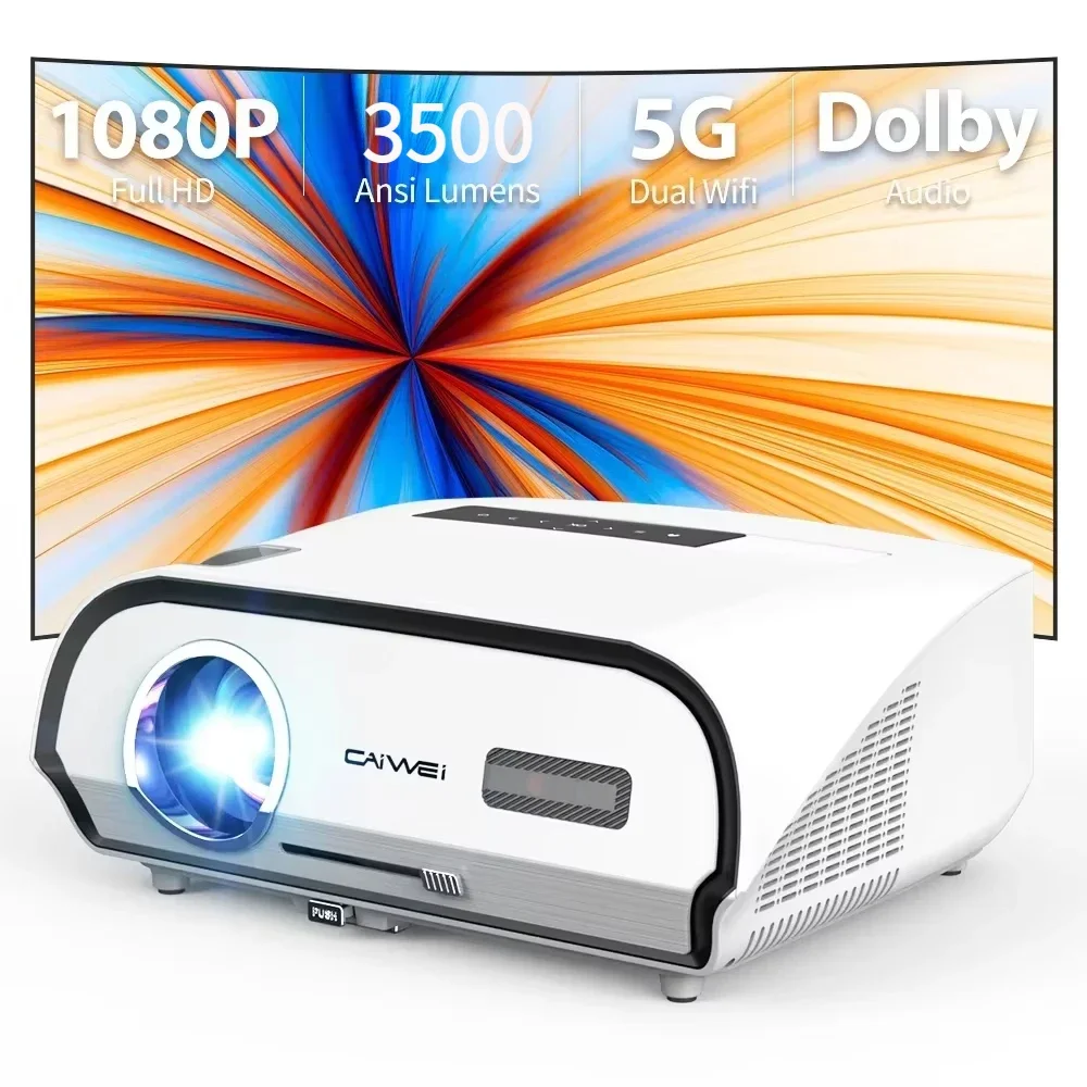 

Ultra HD 4K Beam Projector for Home Theater 1080p Native Android Wifi PK dLp lAsEr TV Experience Daylight Projector проектор