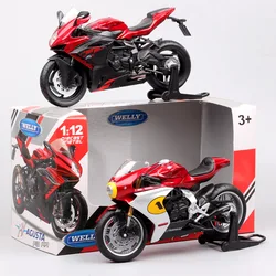 12人-オートバイモデルDIYキャストとおもちゃの車、収集可能なミニチュアバイク、1,12スケール、f3 rr、2022