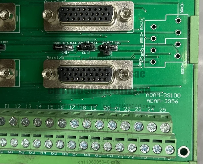 Adam-3956 adam-39100 terminal block, the actual product is as shown in the picture, the function is intact