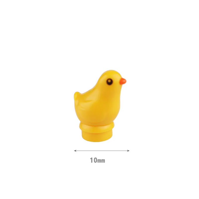 building block animal chicken duck swan MOC Educational assembling toy