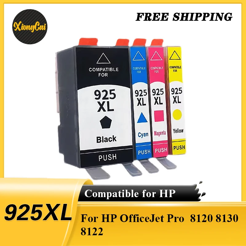 

Compatible HP925 HP 925e HP925e Premium Color Ink Cartridge For HP OfficeJet Pro 8120/8123/8130/8133 Printer