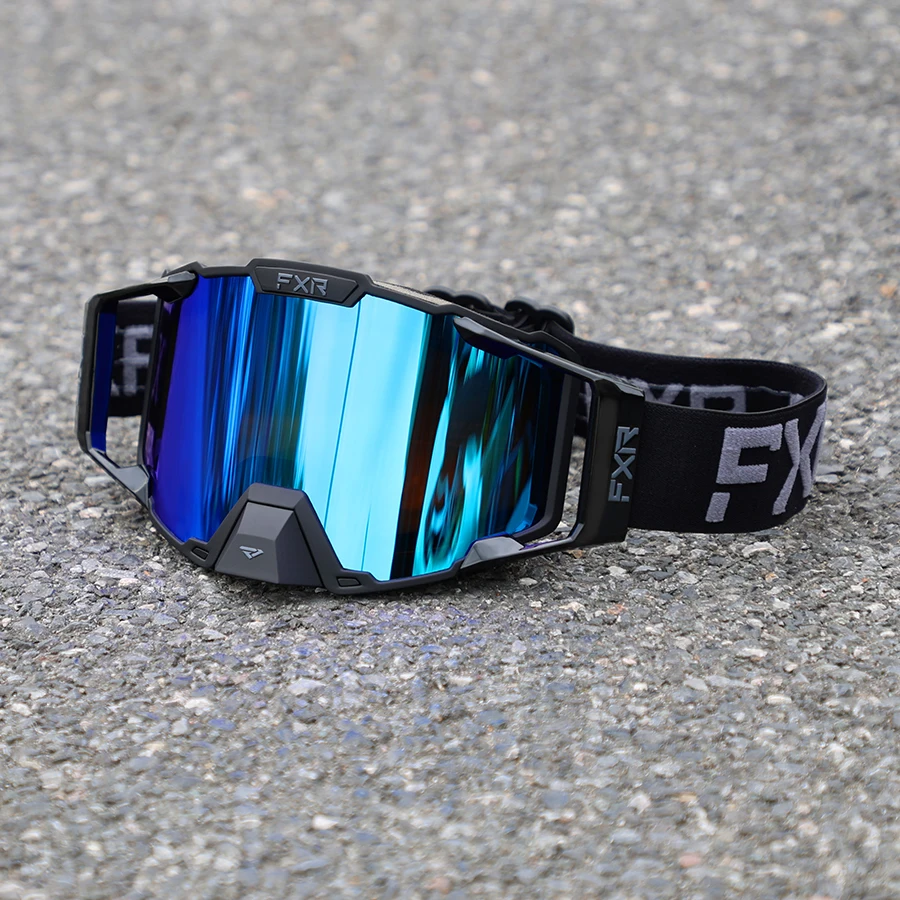 FXR Motorradbrille, beschlagfrei, staubdicht, winddicht, Schutzbrille für Motocross, Offroad-Rennen, Mountainbike, Skifahren, Sport