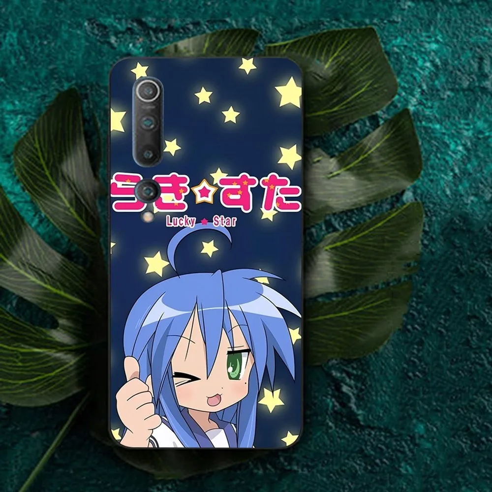 Anime girl Lucky Star Phone Case For Redmi Note 4 X 5 A 6 7 8 T 9 9S 10 11 11S 11Epro Poco M3 pro