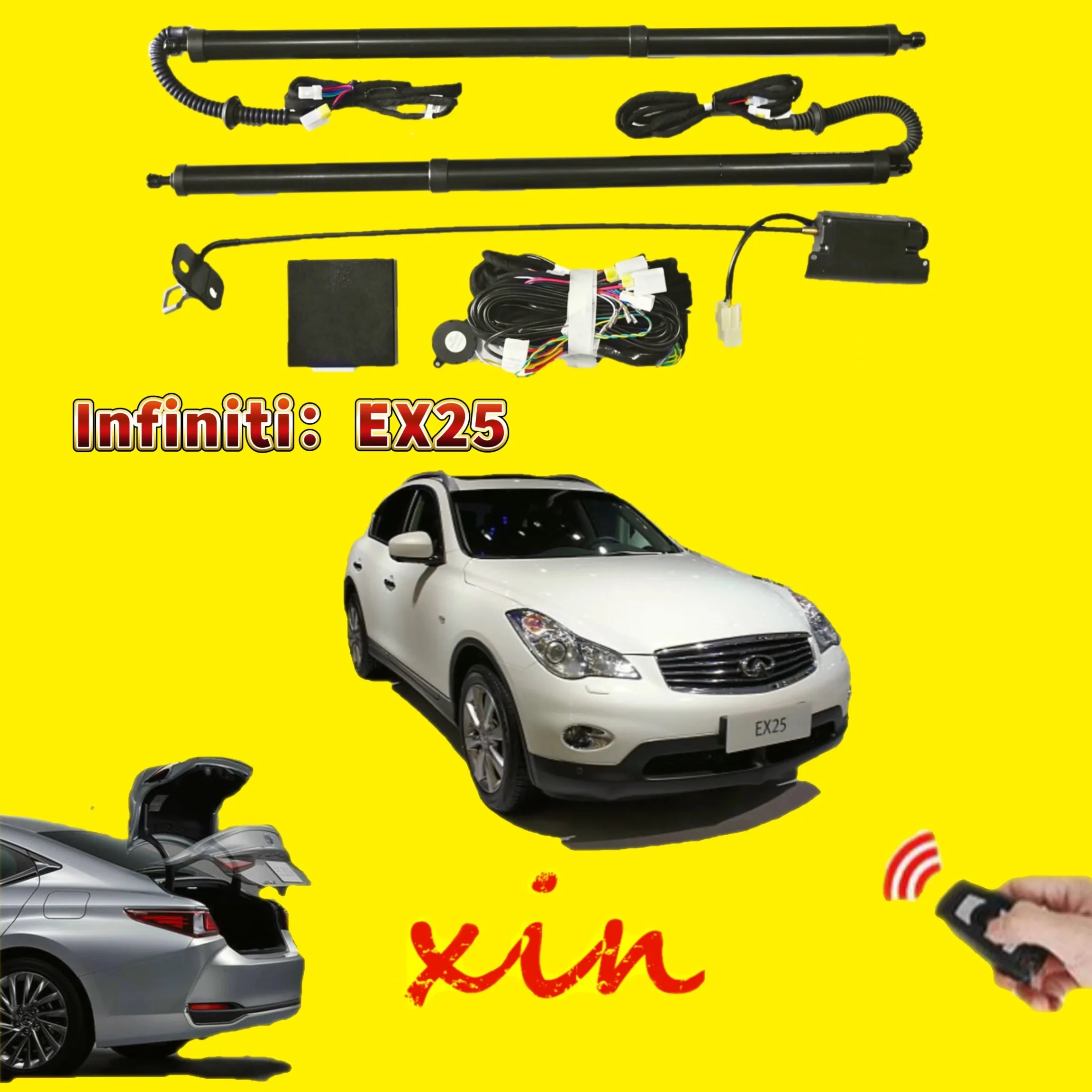 

For Infiniti ex25 of the trunk electric tailgate car lift automatic opening drift drive power kit foot sensor