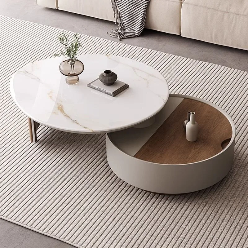 

Hardcover Nordic Coffee Table Display Storage Aesthetic Clear Coffee Table Organizer Unique Meubles De Salon Home Furniture