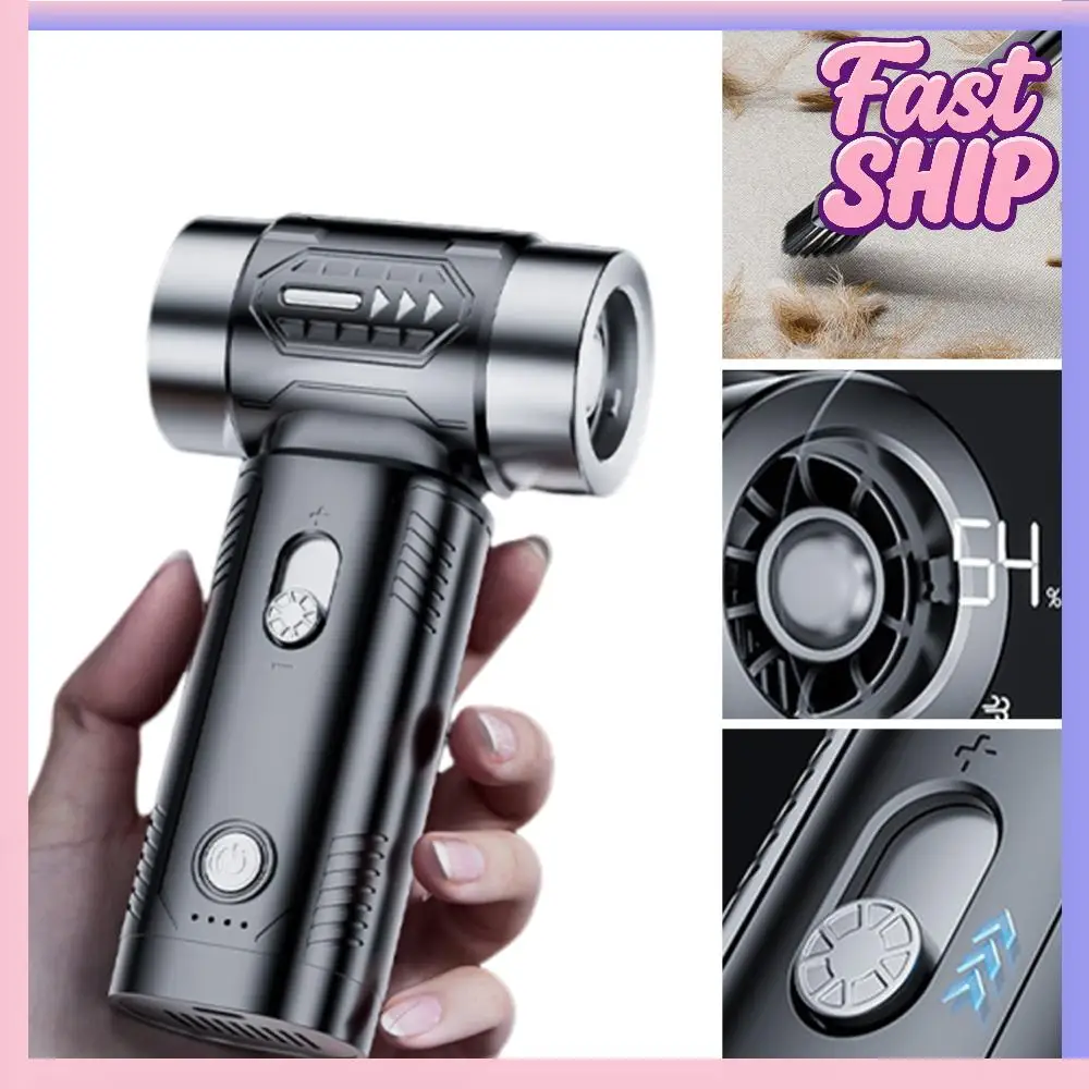 

Mini Violent Turbo Fan 100000RPM High Speed Supercharged Hurricane Turbine Fan 4500Pa Turbo Violent Fan Electric Dust Blower