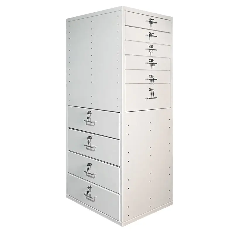 a for Metal Heavy Duty Steel Garage Tool Cabinet  10 Drawer Lockable Waterproof Corner Filing Cabinet