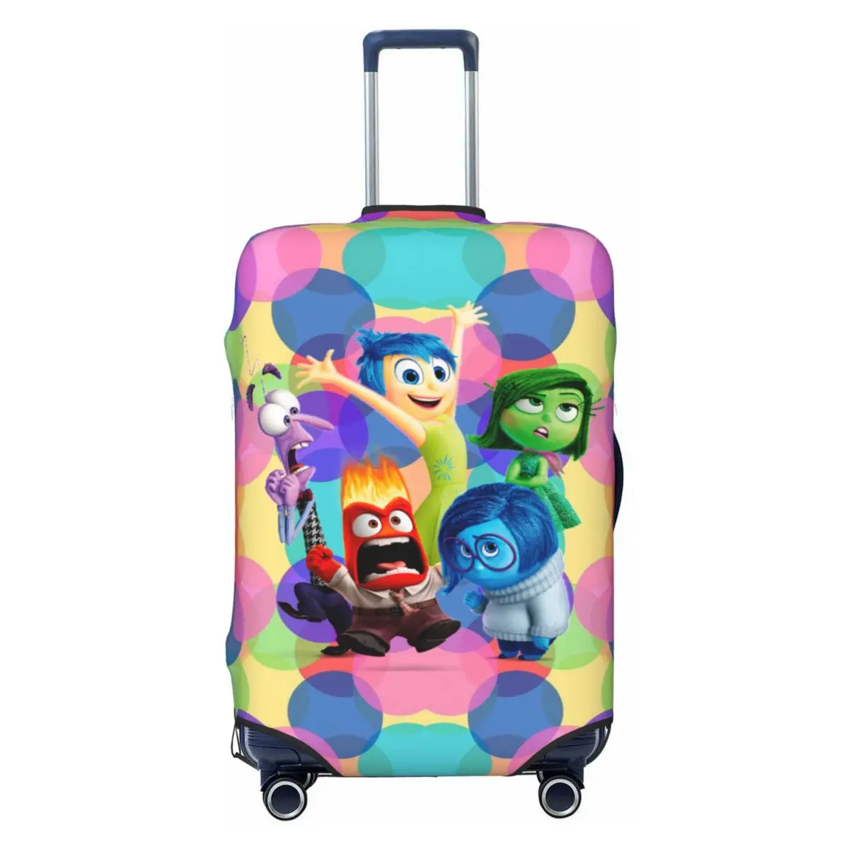 

Забавный чехол для чемодана «Внутри и снаружи» на резинке, эластичный, для путешествий