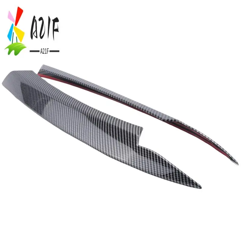 

A21F-For Passat B7 2010-2015 Car Headlight Eyelids Eyebrows ABS Headlight Lamp Sticker Cover Trim Accessories