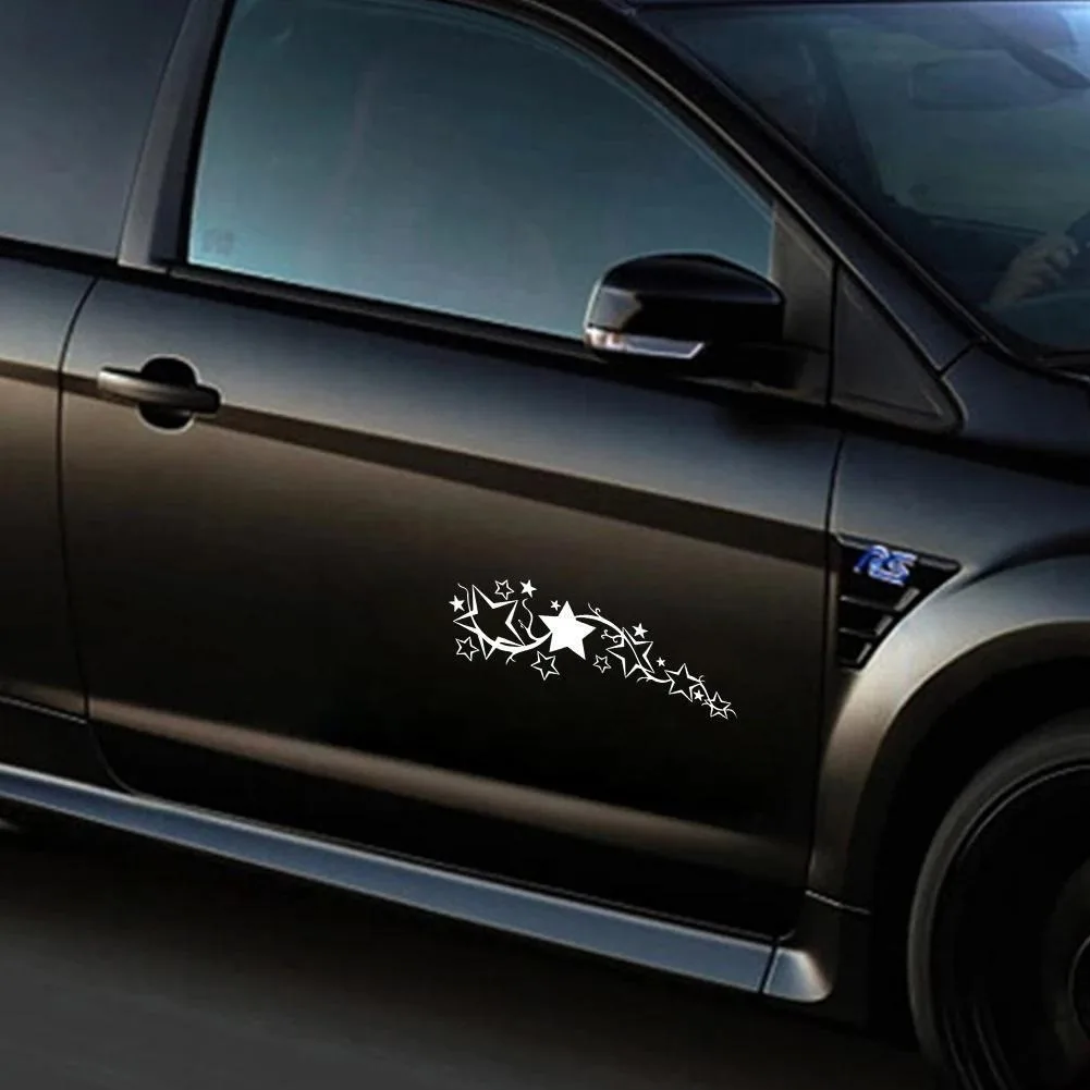

Fun Star Flower Auto Sticker Creative Vinyl Sticker On Car Stickers And Decals Window Sticker car-styling Decal