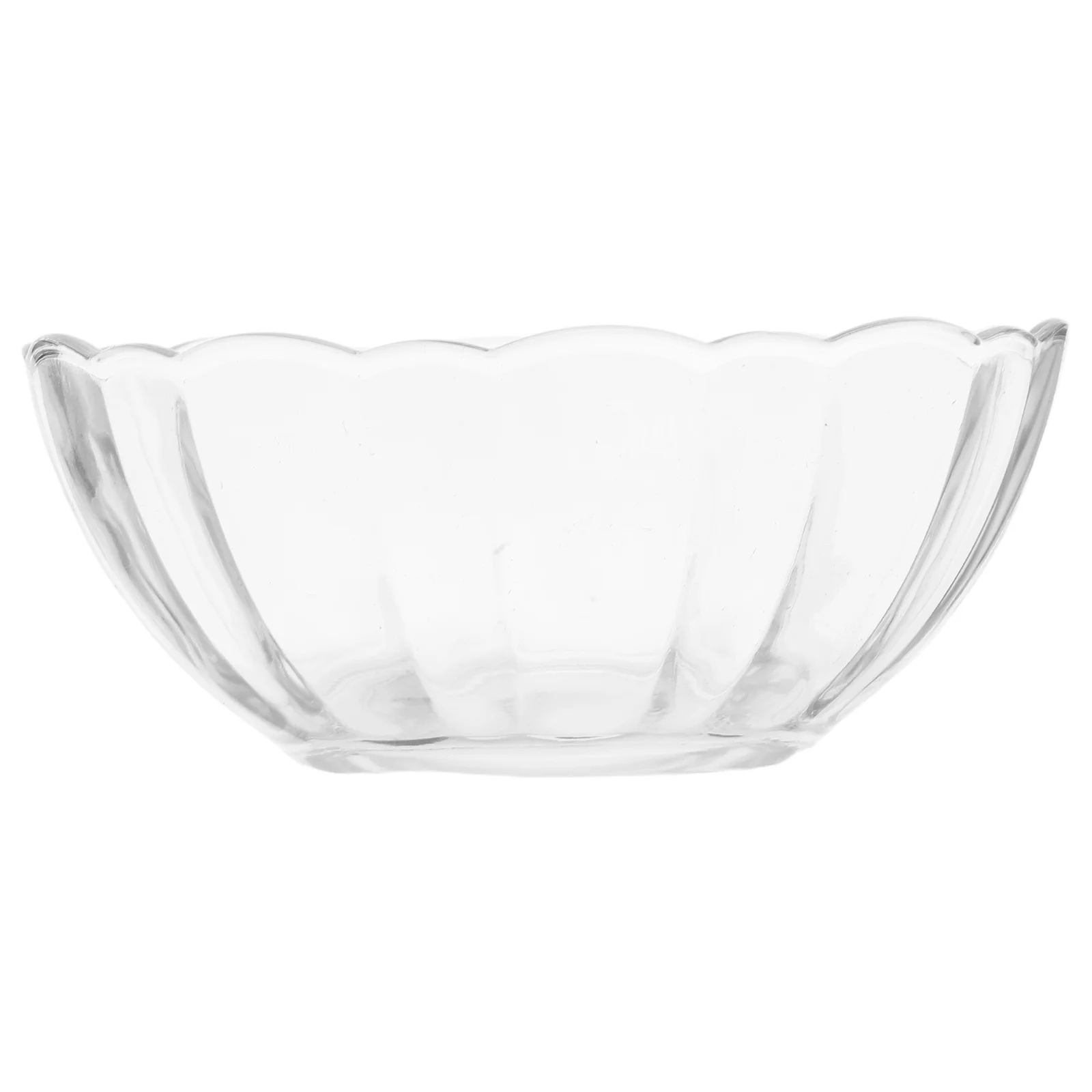 

Fruit Salad Bowl Clear Decorative Holiday Serving Bowls for Entertaining Sweet Layered Dessert