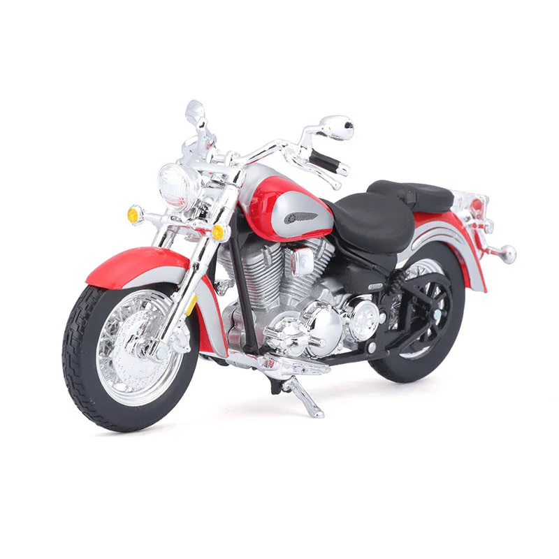 Maisto 1:18 Yamaha Road Star Alloy Motorcycle Model Diecasts Metal Toy Street Racing Motorcycle Model Simulation Childrens GiftS