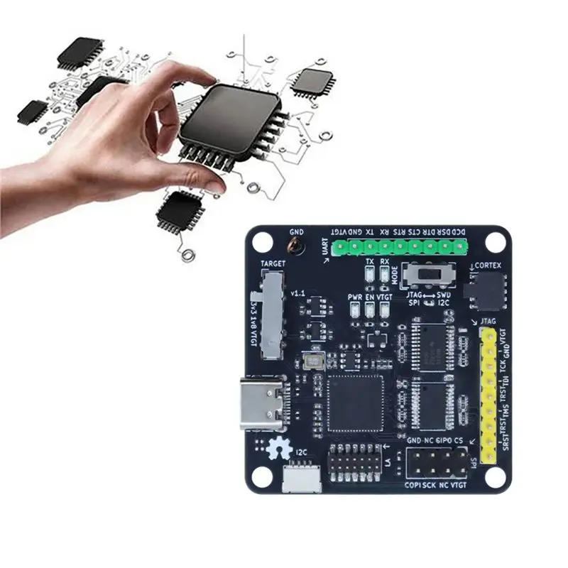 [NEW!】 For Tigard Module Open Source FT2232H Multi-Protocol Board