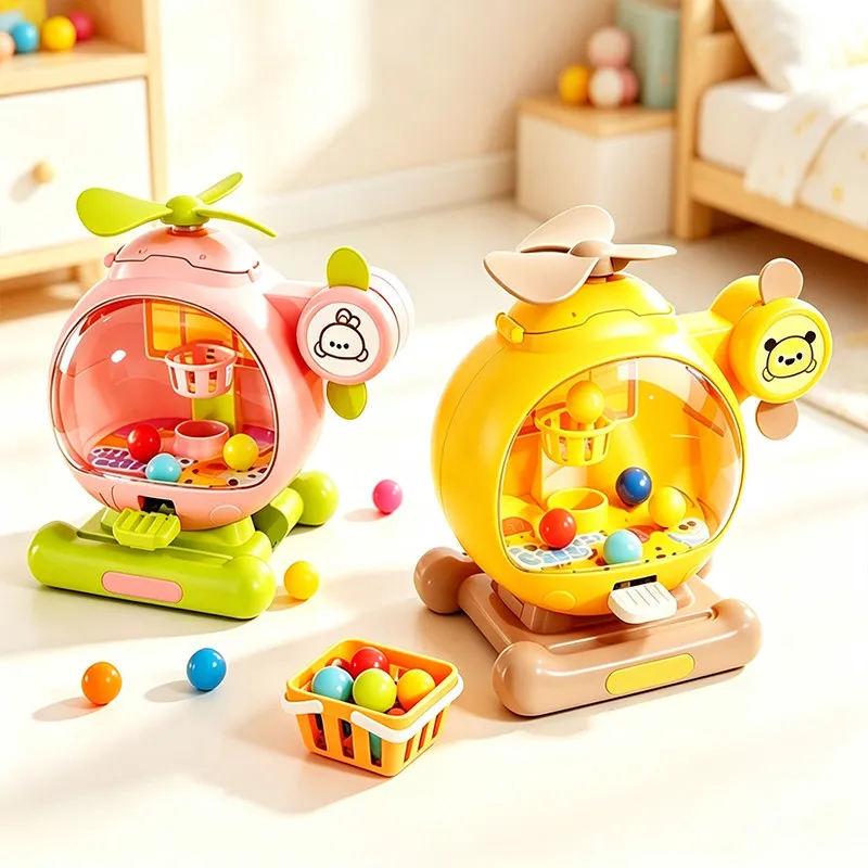 Cute Aircraft Style Desktop Fingers Basketball Shooting Game Toys Kids Birthday Party Favors Fun Interactive Games Fidget Toys