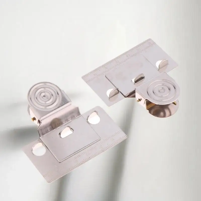 Clipes de fita métrica de metal confiáveis de 1/2/3 unidades para carpintaria, ferramenta de medição de posicionamento de canto