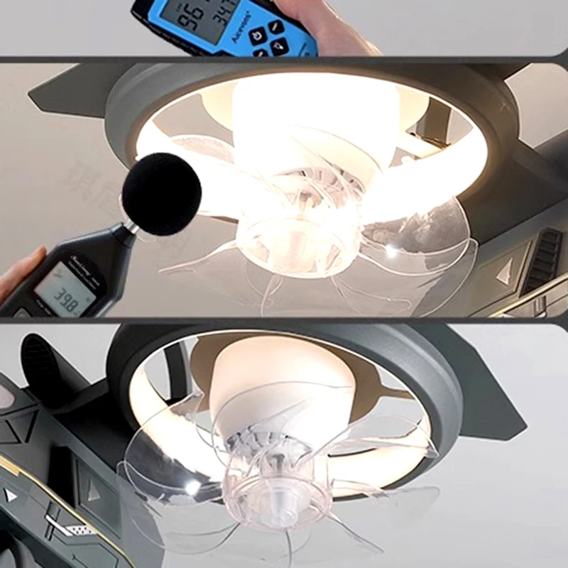 Moderna lampada a led con ventilatore da soffitto senza pale ventilatore da soffitto per camera da letto per bambini con ventilatori da soffitto con