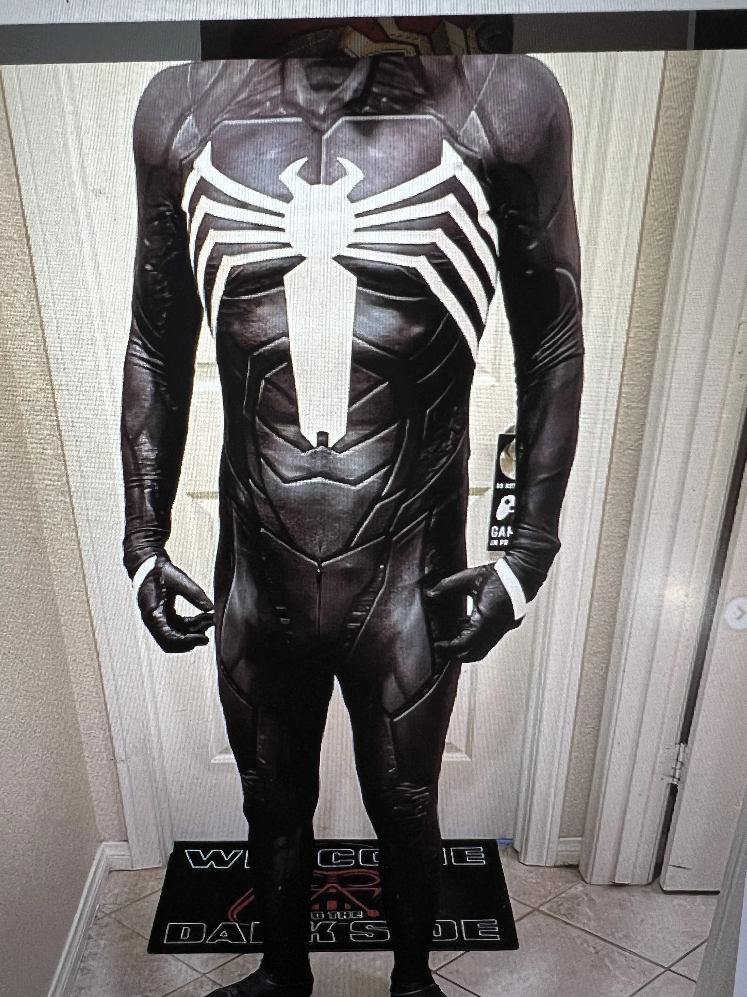 Halloween Insomniac Spider 2 Venom Cosplay Costume Men Superhero Zentai Bodysuit for Adult Kids Jumpsuit