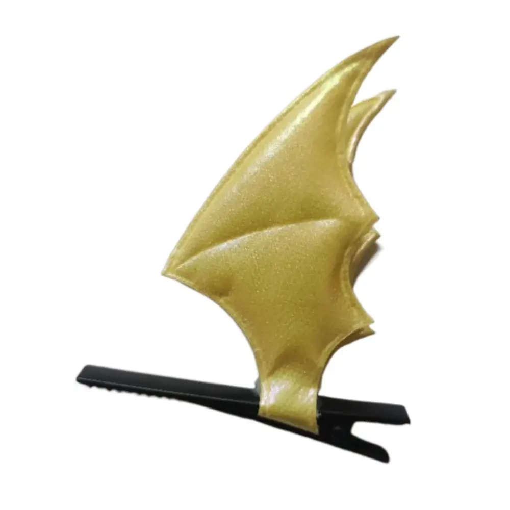 Theme Halloween Party Wear Devil Hair Clip Cosplay Props Gothic Bat Wing Barrette Headdress Punk Head Decor Female